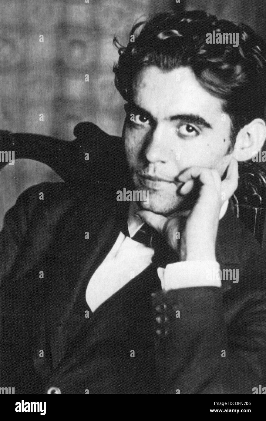 FEDERICO GARCIA LORCA (1898-1936)  Spanish dramatist and poet about 1919 Stock Photo