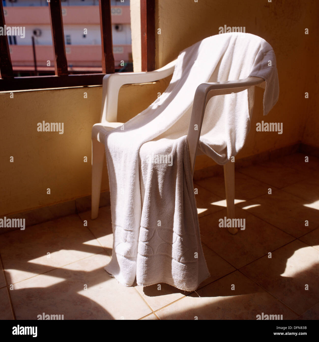 White towel for chair sale