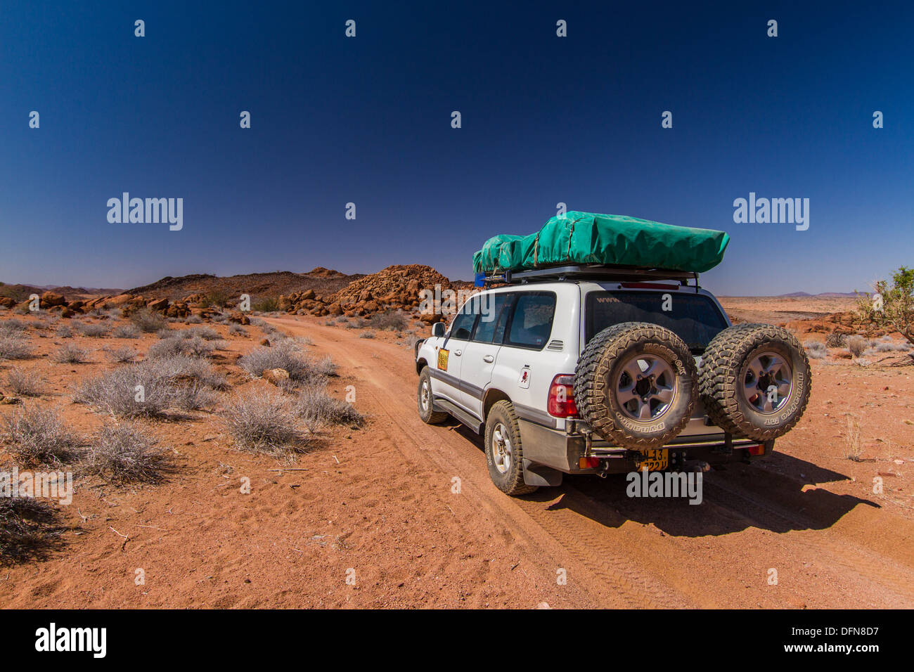 4x4 Namibia Africa Stock Photo - Alamy