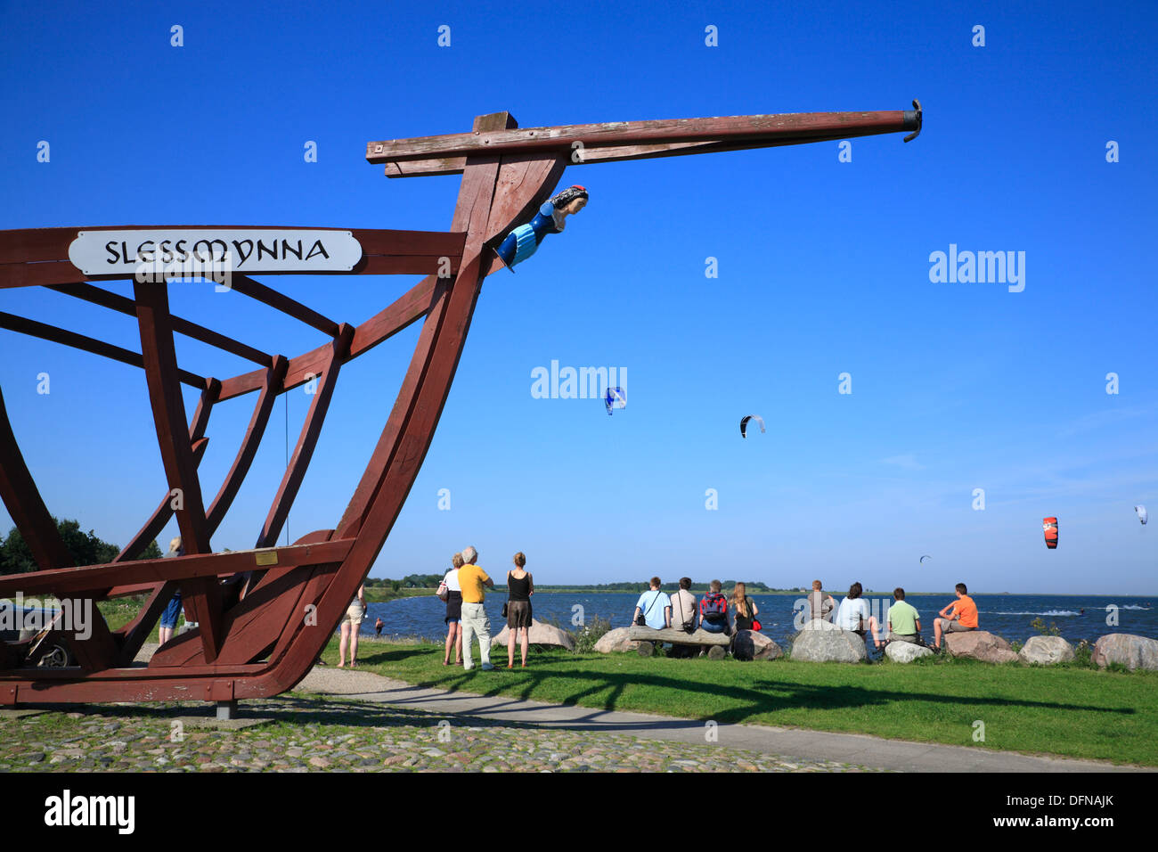 Maasholm, Schlei, Baltic Sea, Schleswig-Holsten, Germany Stock Photo