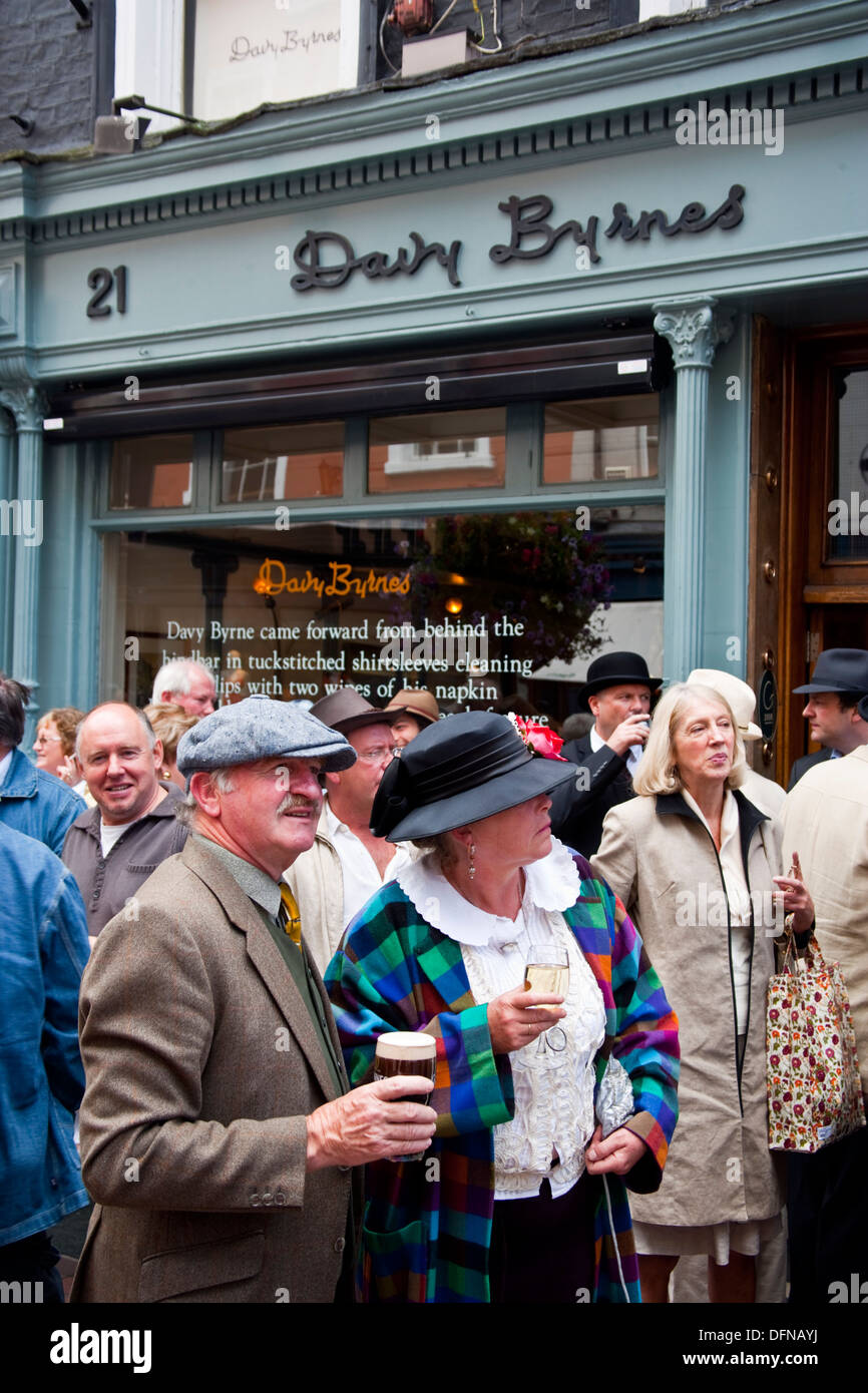 Celebration of Bloomsday in Dublin, Ireland Bloomsday is a