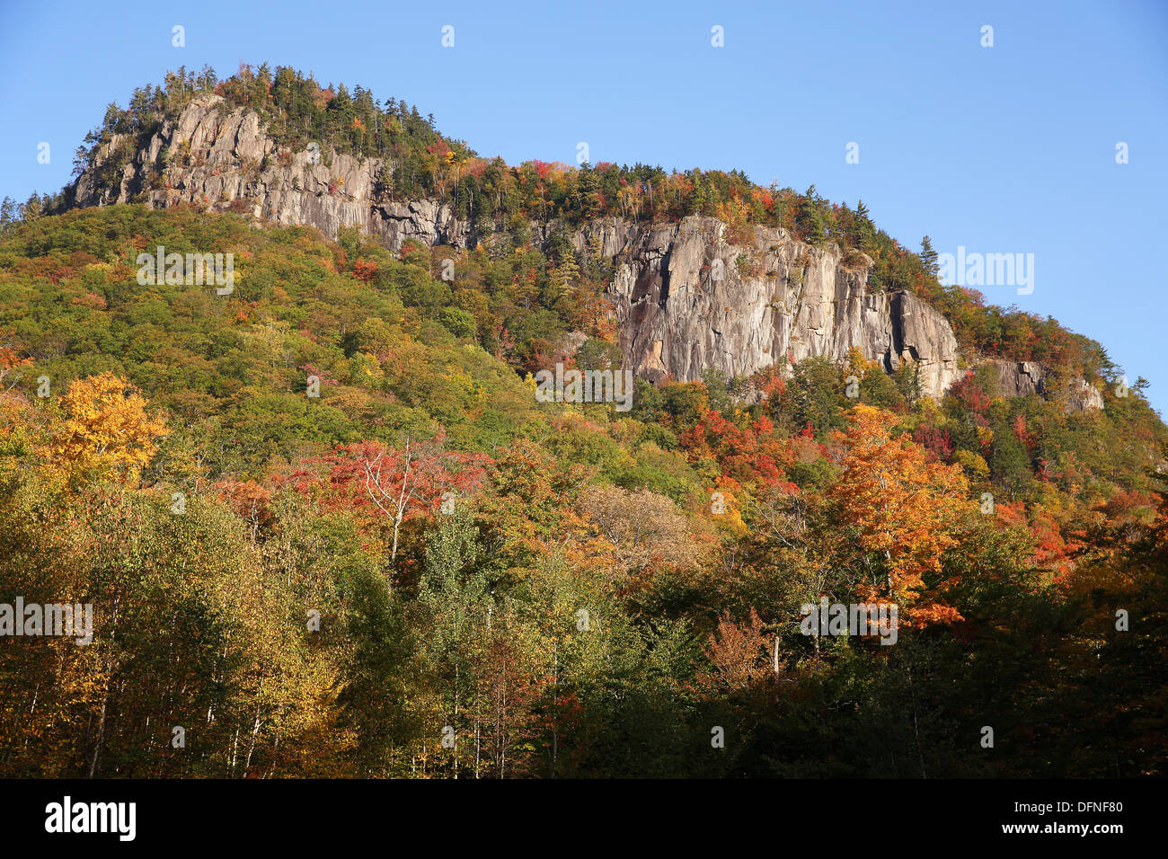 Frankenstein Cliff, Crawford Notch, New Hampshire, USA Stock Photo Alamy