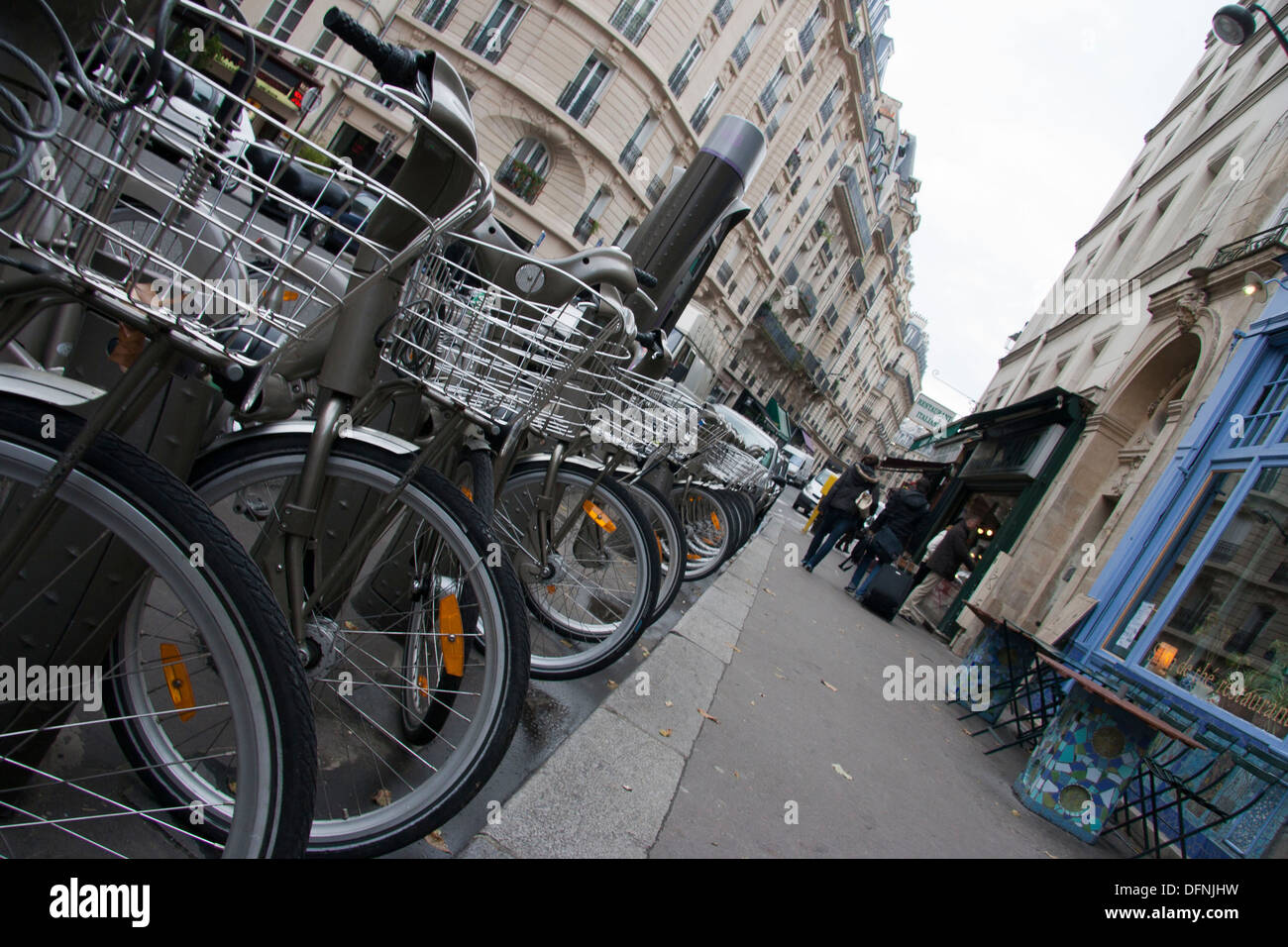Bike service, Paris, France Stock Photo Alamy