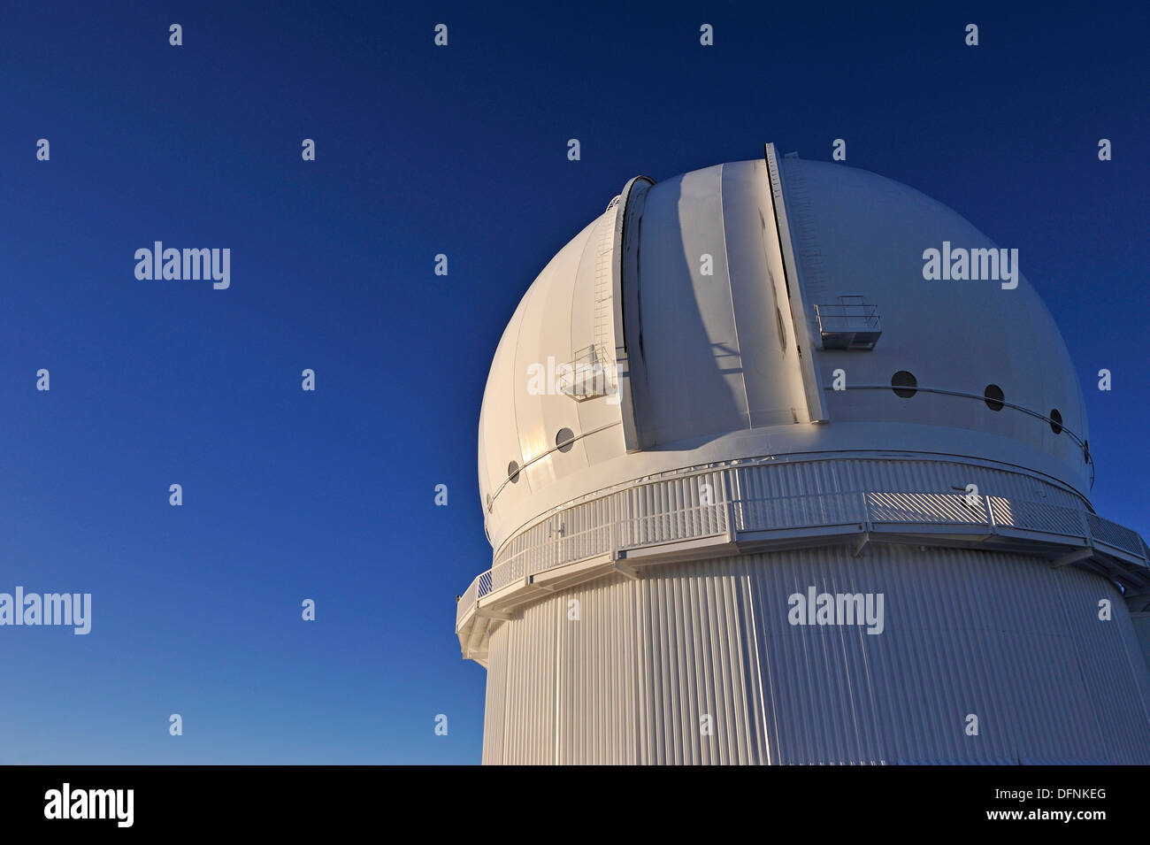 W.M. Keck Observatory on Mauna Kea Volcano atop, Big Island, Hawaii