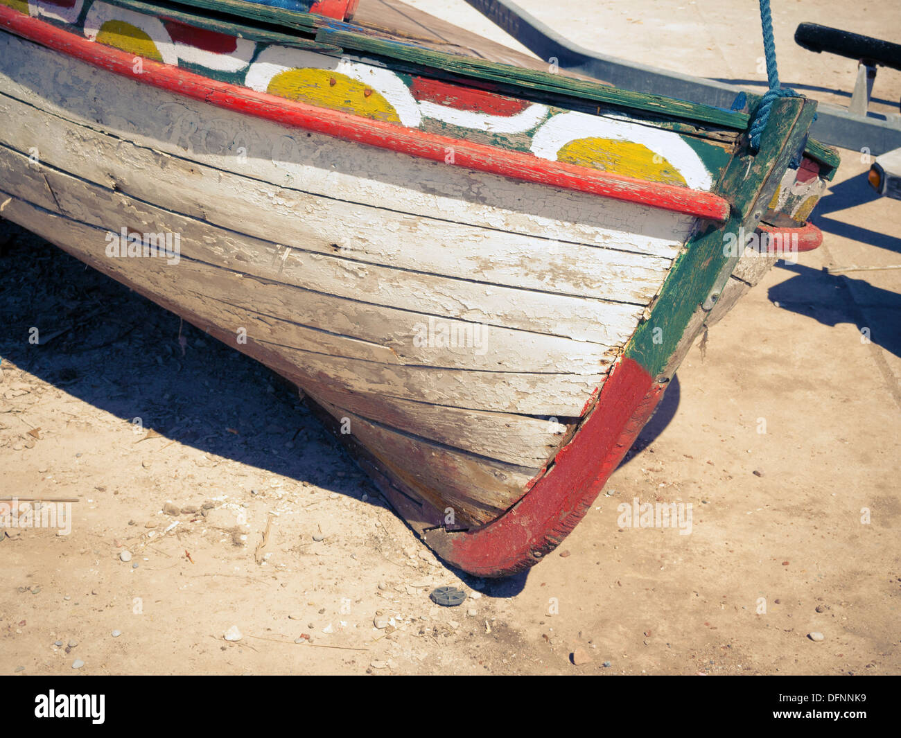 Old boat wooden beach hi-res stock photography and images - Alamy