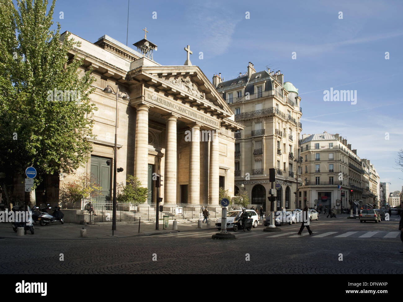 Church of SaintPhilippe du Roule, Paris, France Stock Photo Alamy