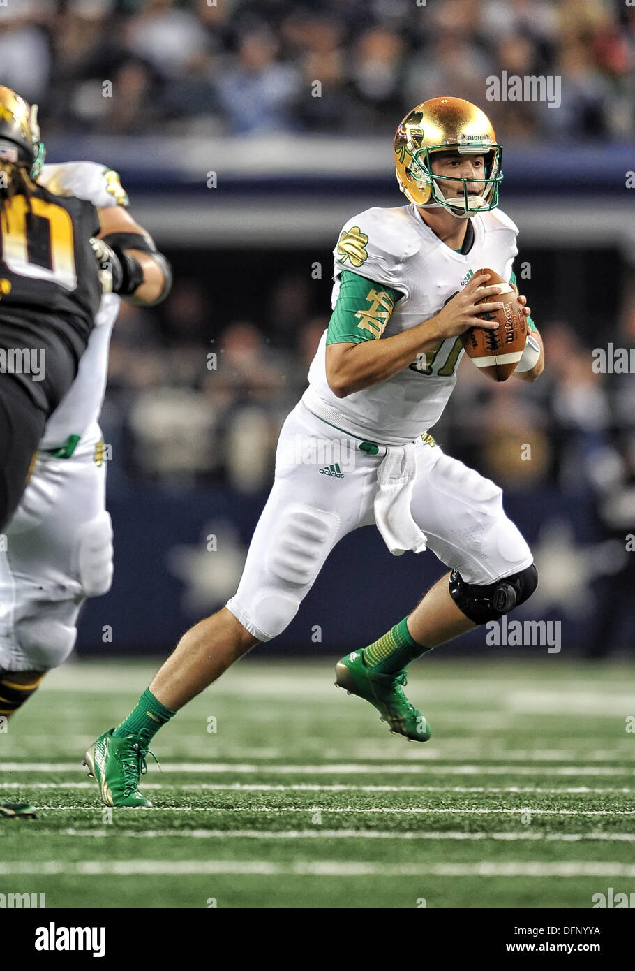Tim Rees Football Notre Dame Fighting Irish quarterback Tommy Rees (11) in action.during ...