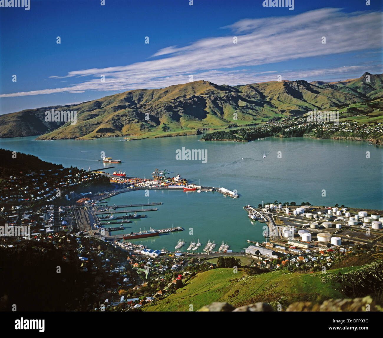 Lyttelton Harbour High Resolution Stock Photography and Images Alamy