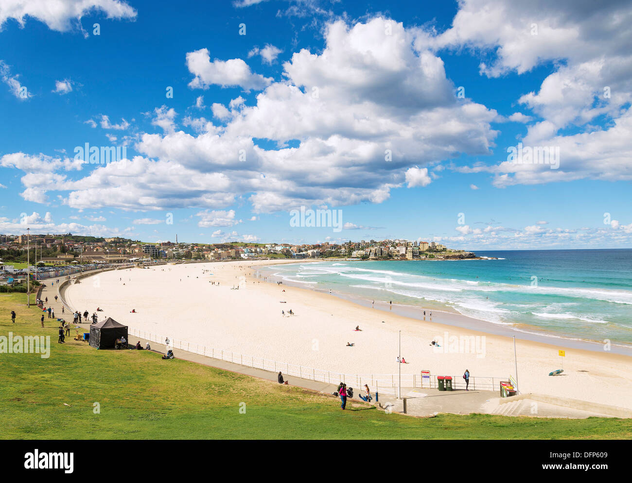 bondi beach view in sydney australia Stock Photo