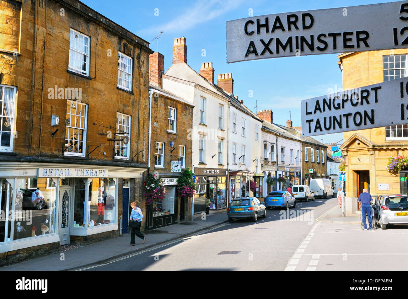Ilminster town centre somerset hires stock photography and images Alamy
