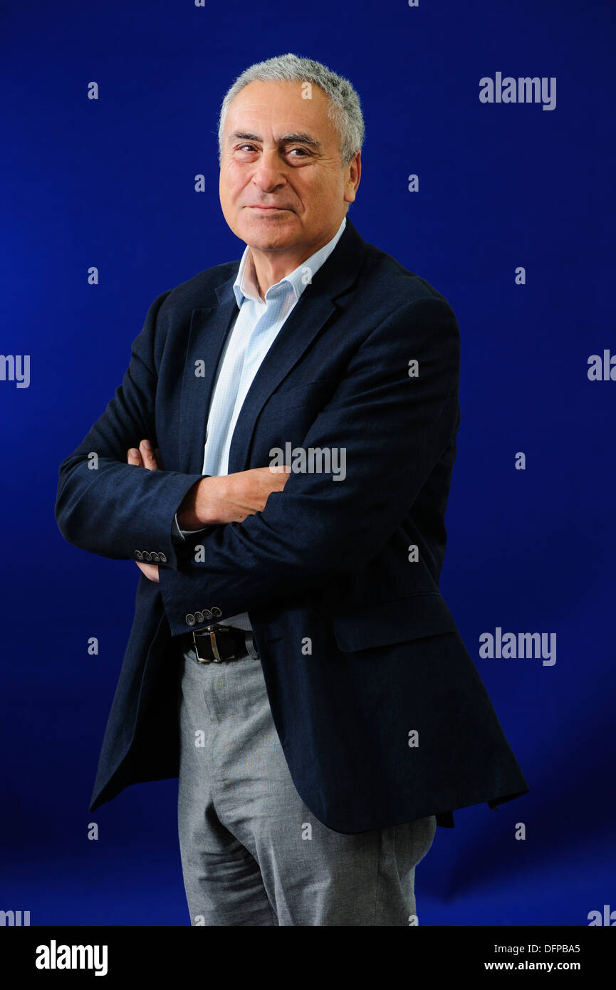 Sir Ivor Crewe, Master of University College in Oxford, attending at the Edinburgh International Book Festival 2013. Stock Photo