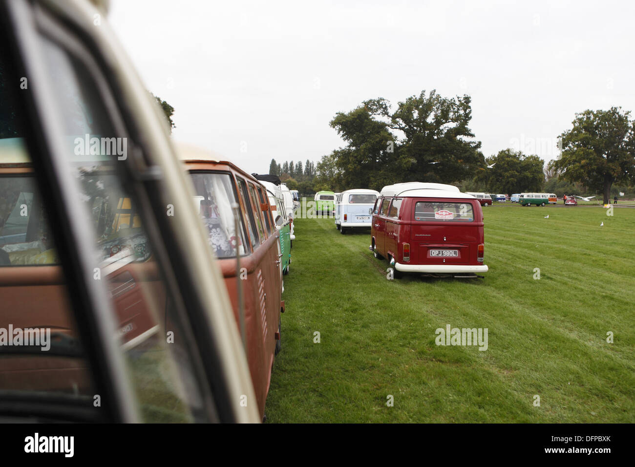 The annual 'Brighton Breeze' VW camper van rally for enthusiasts takes