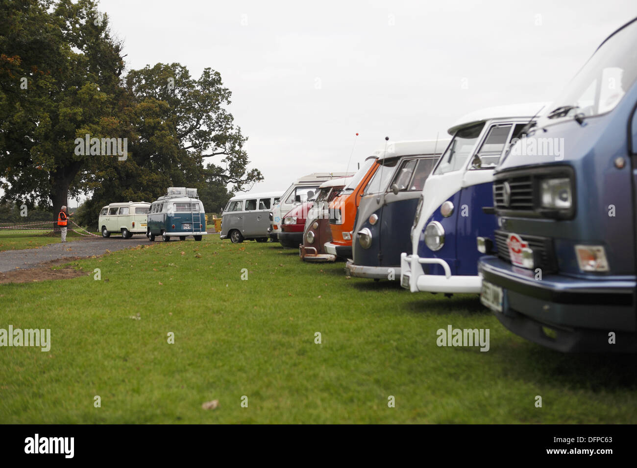 The annual 'Brighton Breeze' VW camper van rally for enthusiasts takes