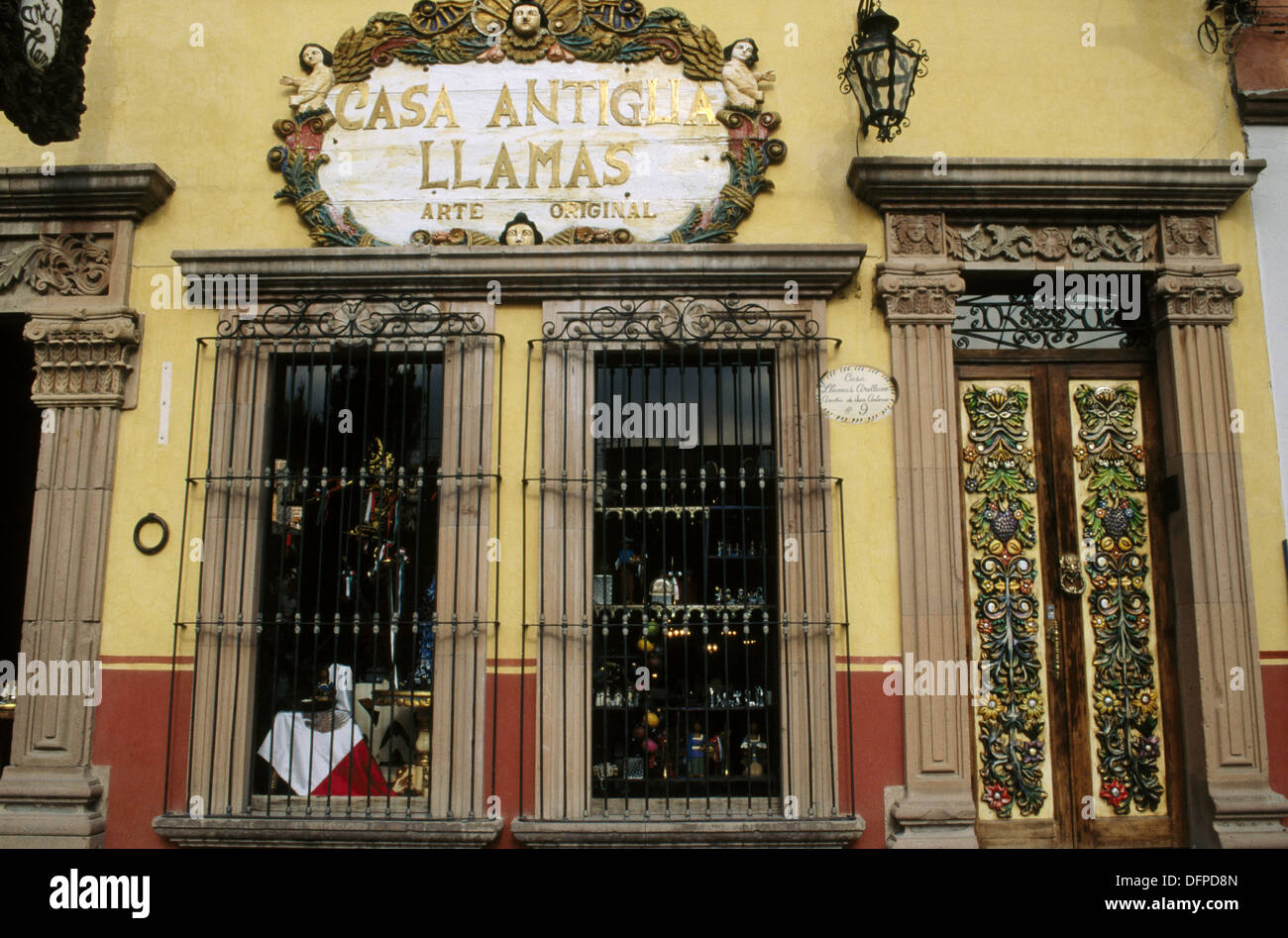 Shop, San Miguel Allende, Guanajuato, Mexico Stock Photo Alamy