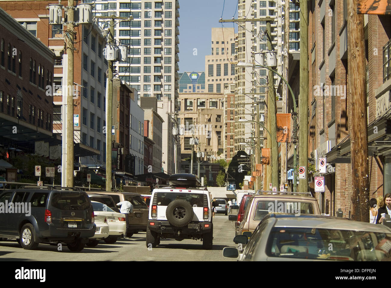 Yaletown, downtown Vancouver, BC, Canada Stock Photo Alamy