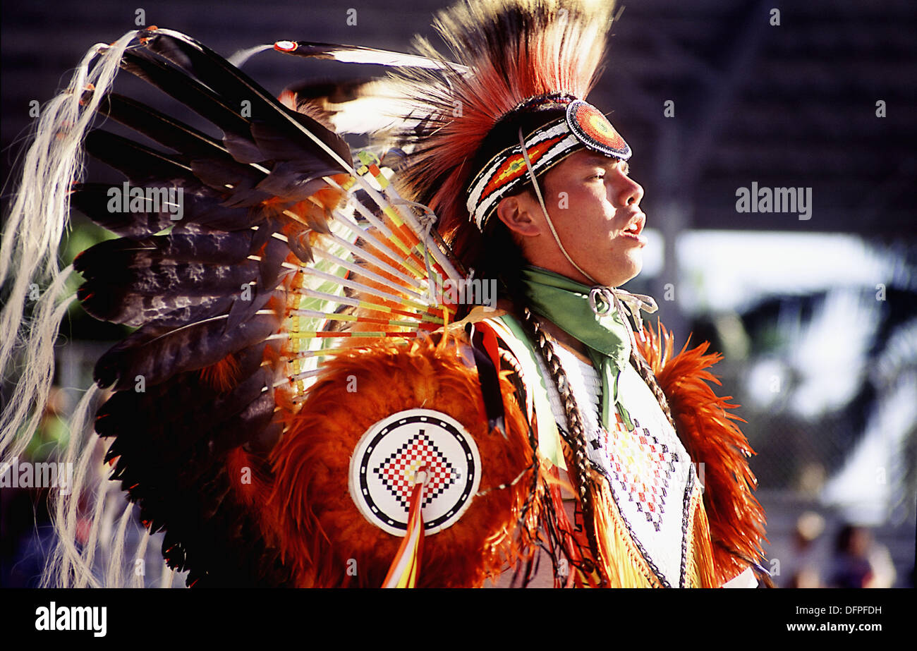 Native American Indian (PowWow tribe). Ft. Lauderdale. Florida. USA