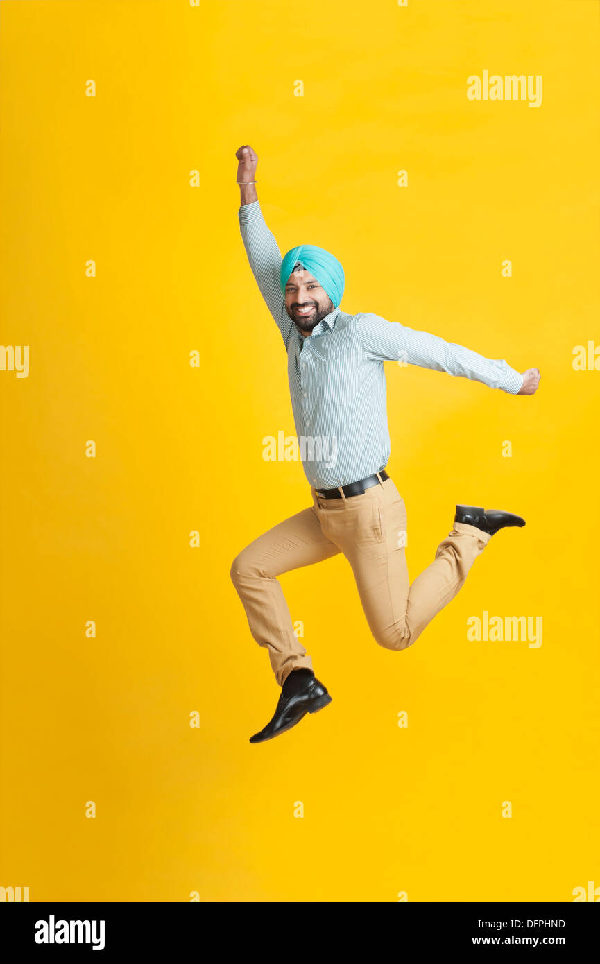 Side view excited man hi-res stock photography and images - Alamy