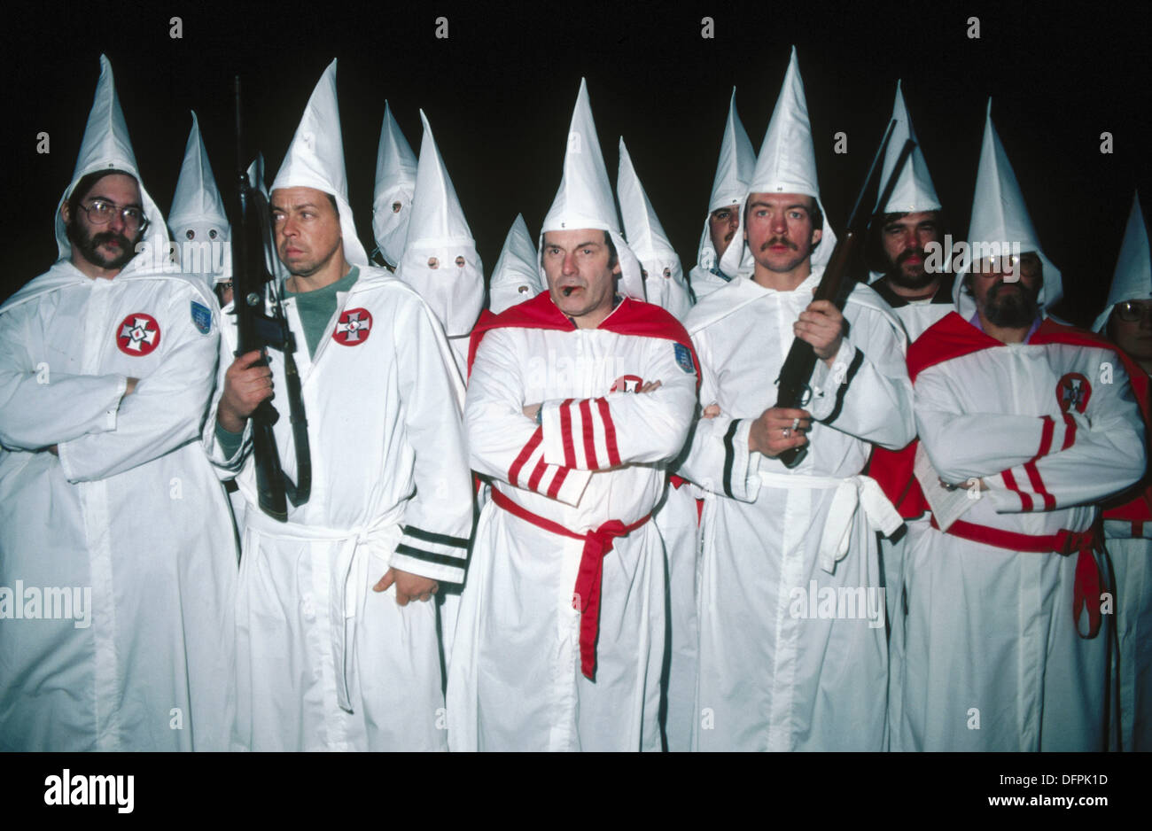 Ku Klux Klan: grand wizard, members Stock Photo