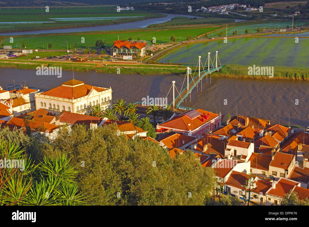 Alcácer do Sal, Sado river, Rice fields, SetubaL district, Alentejo