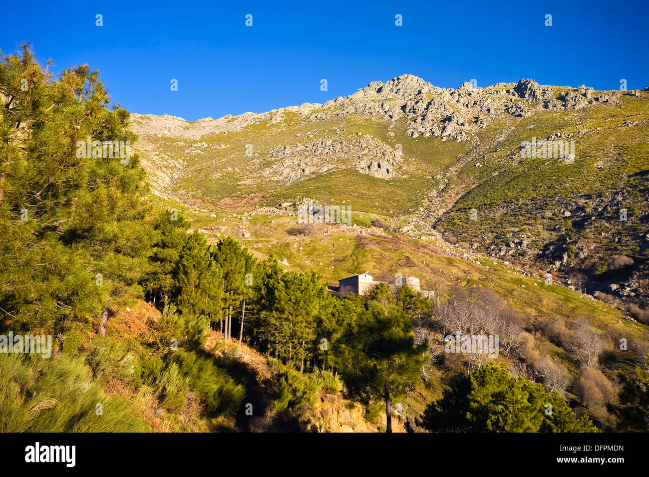 Peluca cliff in sierra de hi-res stock photography and images - Alamy