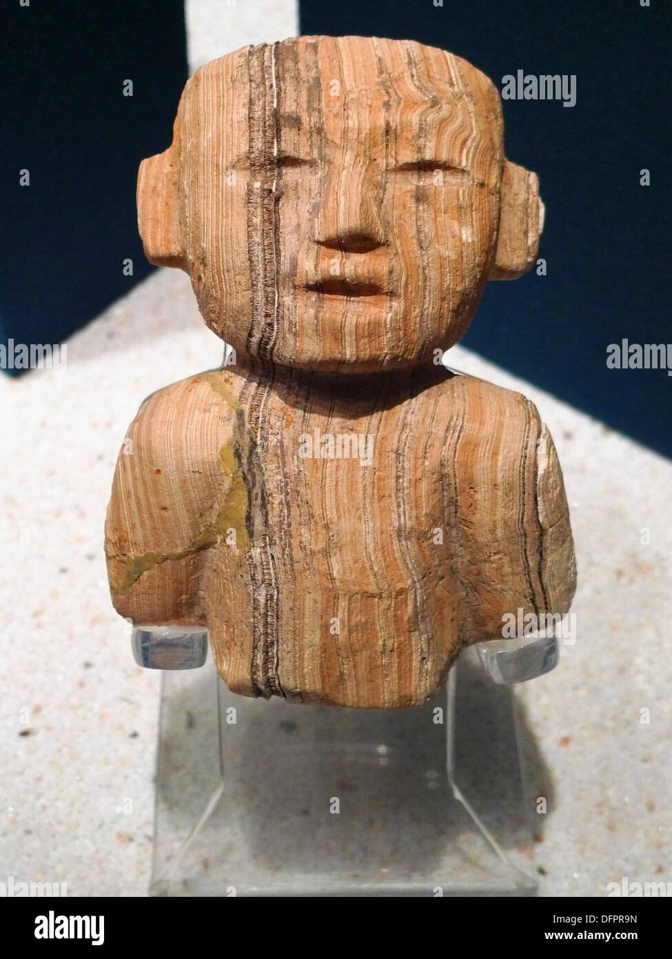 Personaje teotihuacano. Museo de Teotihuacan. México. Stock Photo