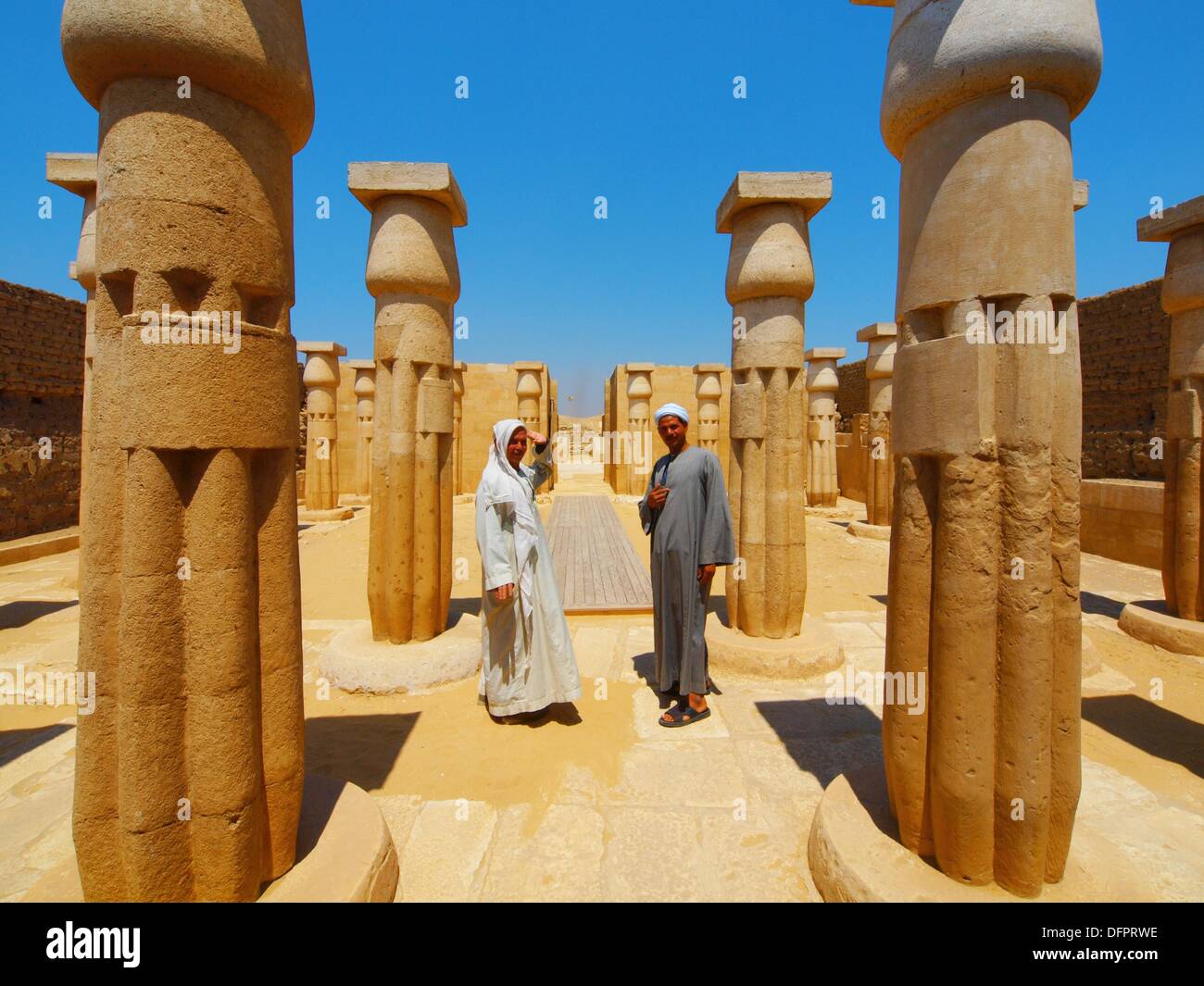 Tomb of Horemheb, New archaeological discoveries, Saqqara , Egypt Stock