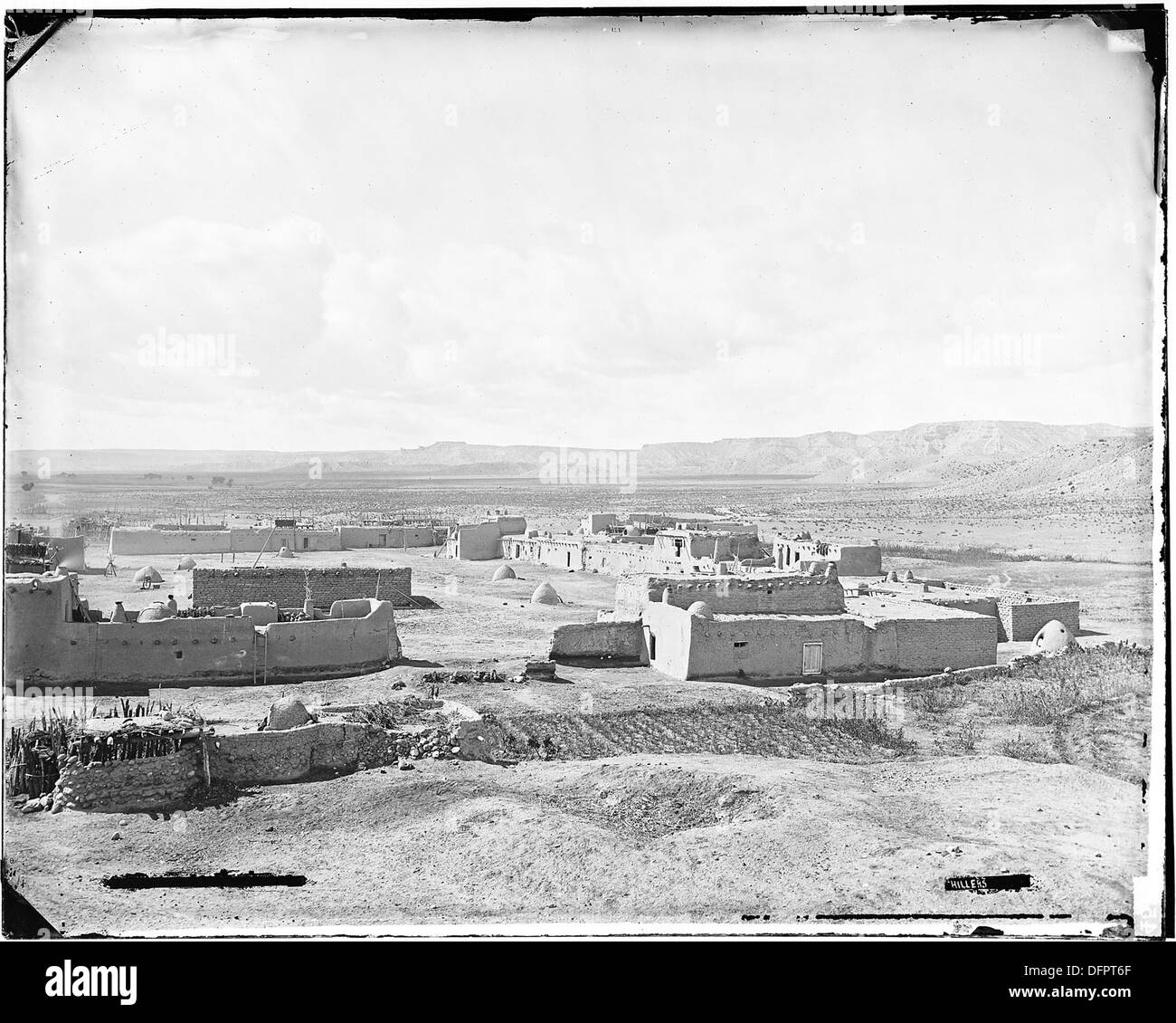 The Santa Clara Pueblos is a Native American community in New Mexico, known for its rich cultural heritage, pottery, and historical significance. The pueblo reflects traditional Native American lifestyles and architecture. Stock Photo