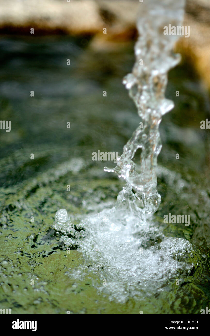 Fountain of Water Stock Photo
