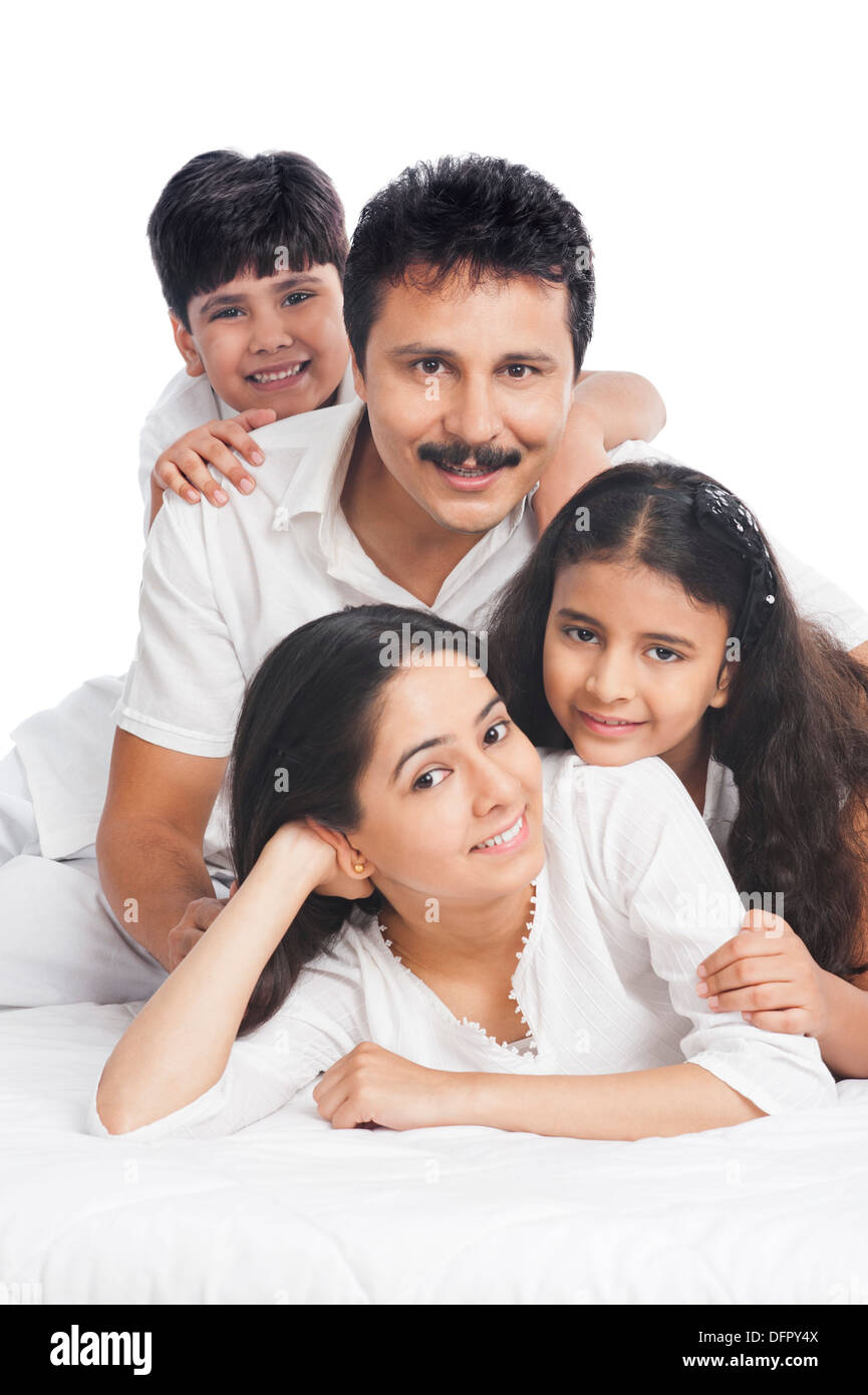 A happy family hi-res stock photography and images - Alamy