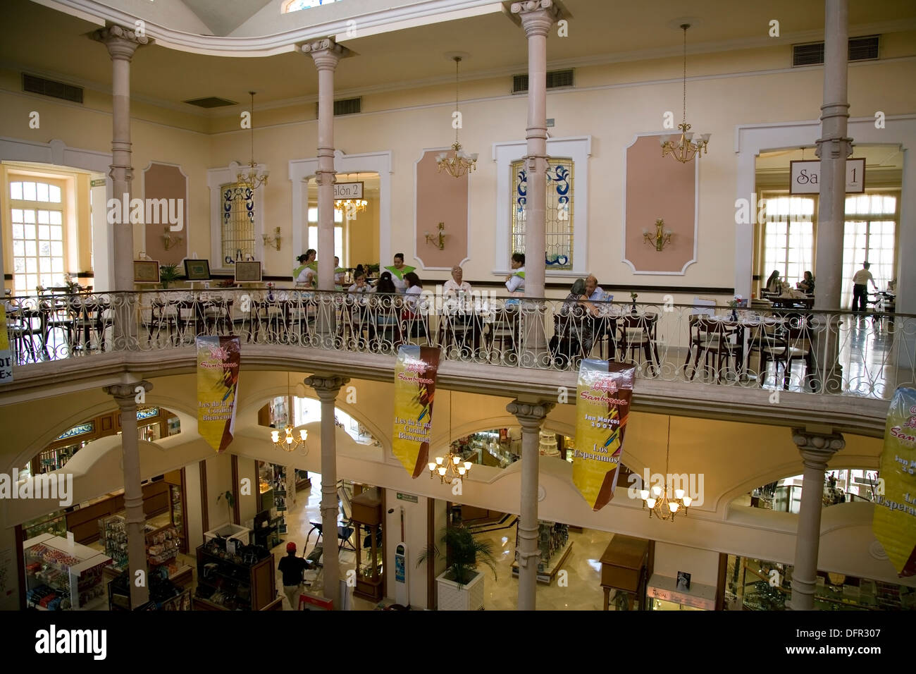 An upscale Sanborn's department store occupies a former wing of alinda ...