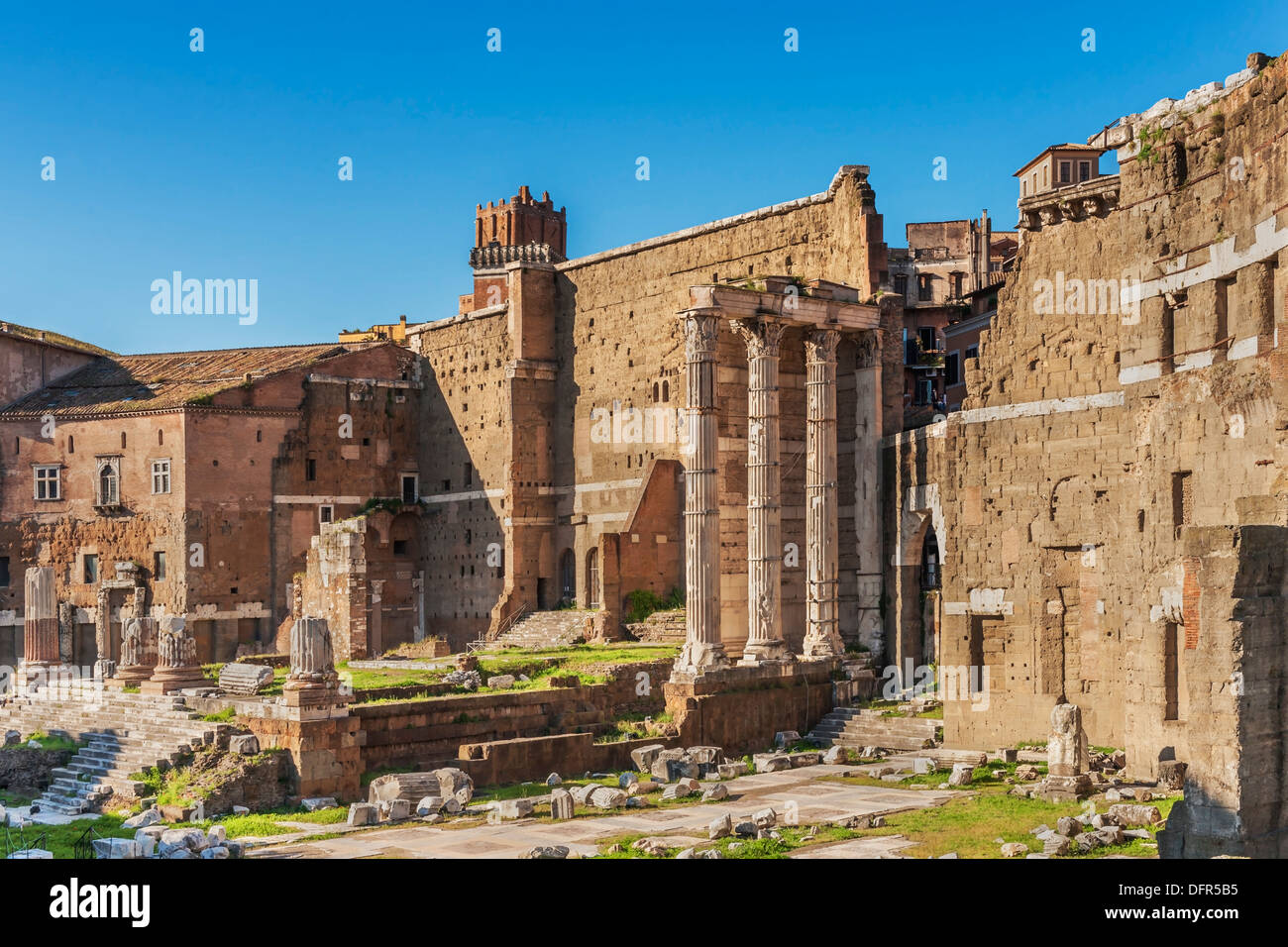 Forum trajan largest best preserved hires stock photography and images