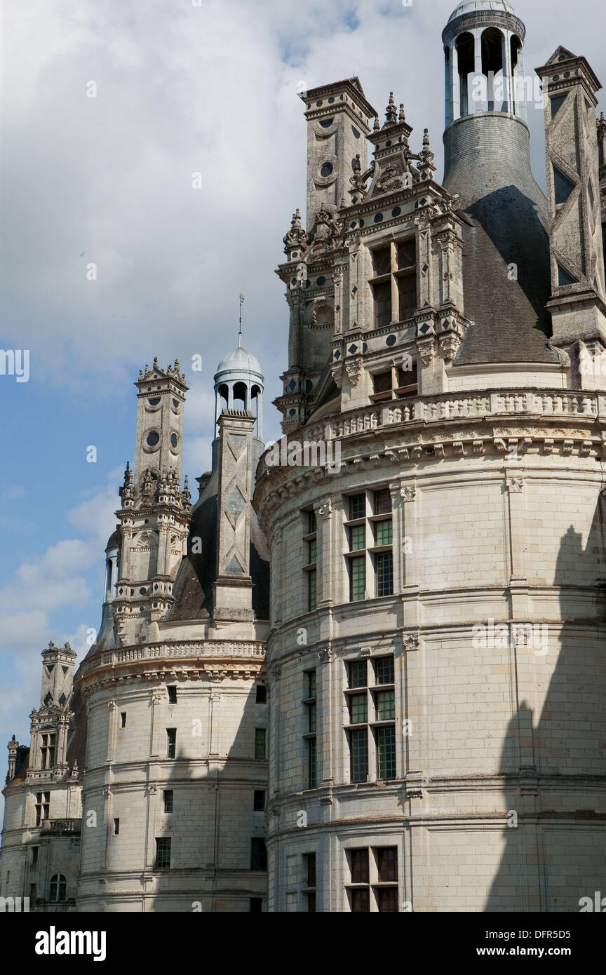 Chambord Castle. Loire Valley. France Stock Photo Alamy