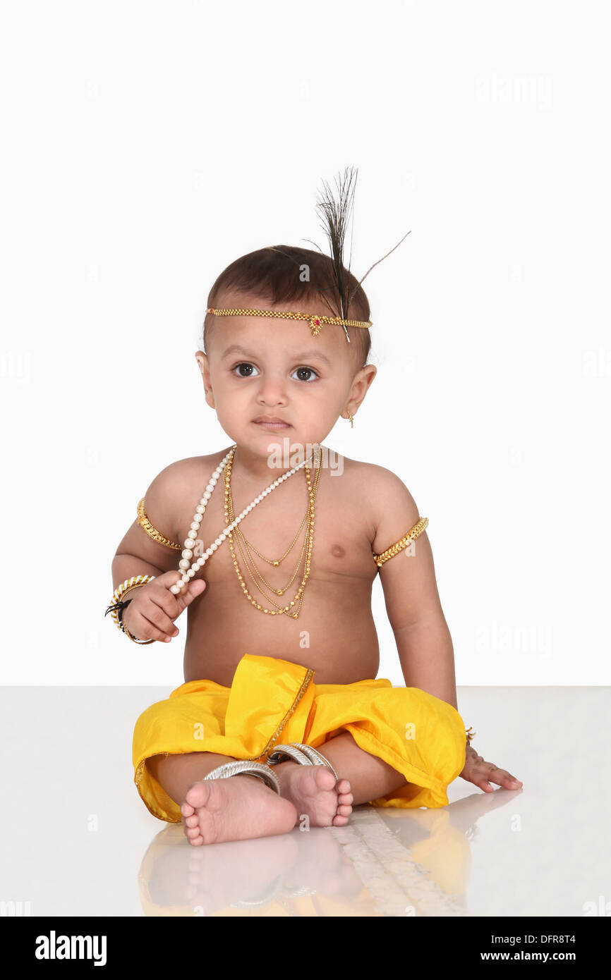 krishna dress for 5 year boy