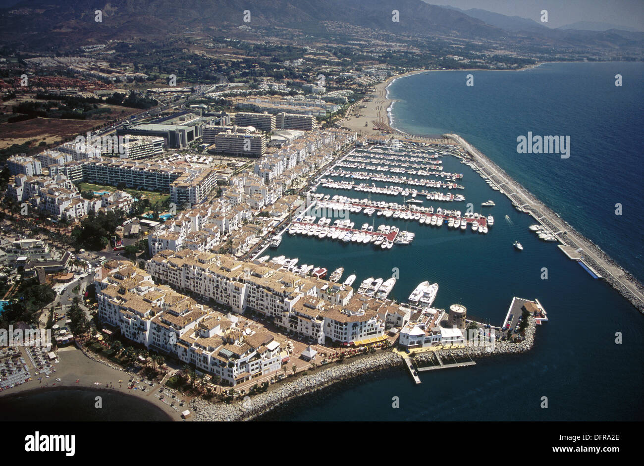 Puerto Banus. Marbella. Malaga province. Costa del Sol. Andalucia. Spain  Stock Photo - Alamy