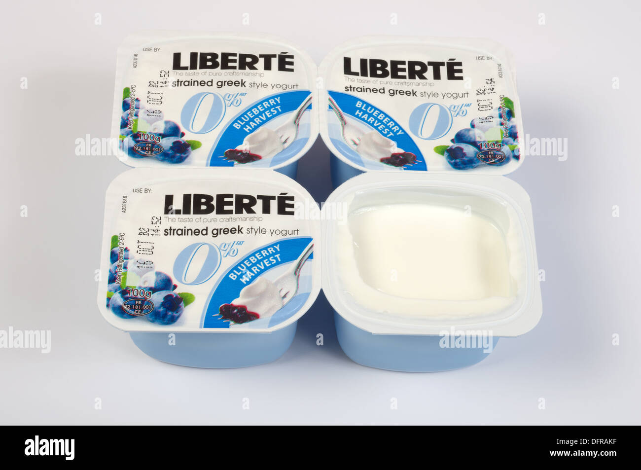Greek style yogurt hi-res stock photography and images - Alamy