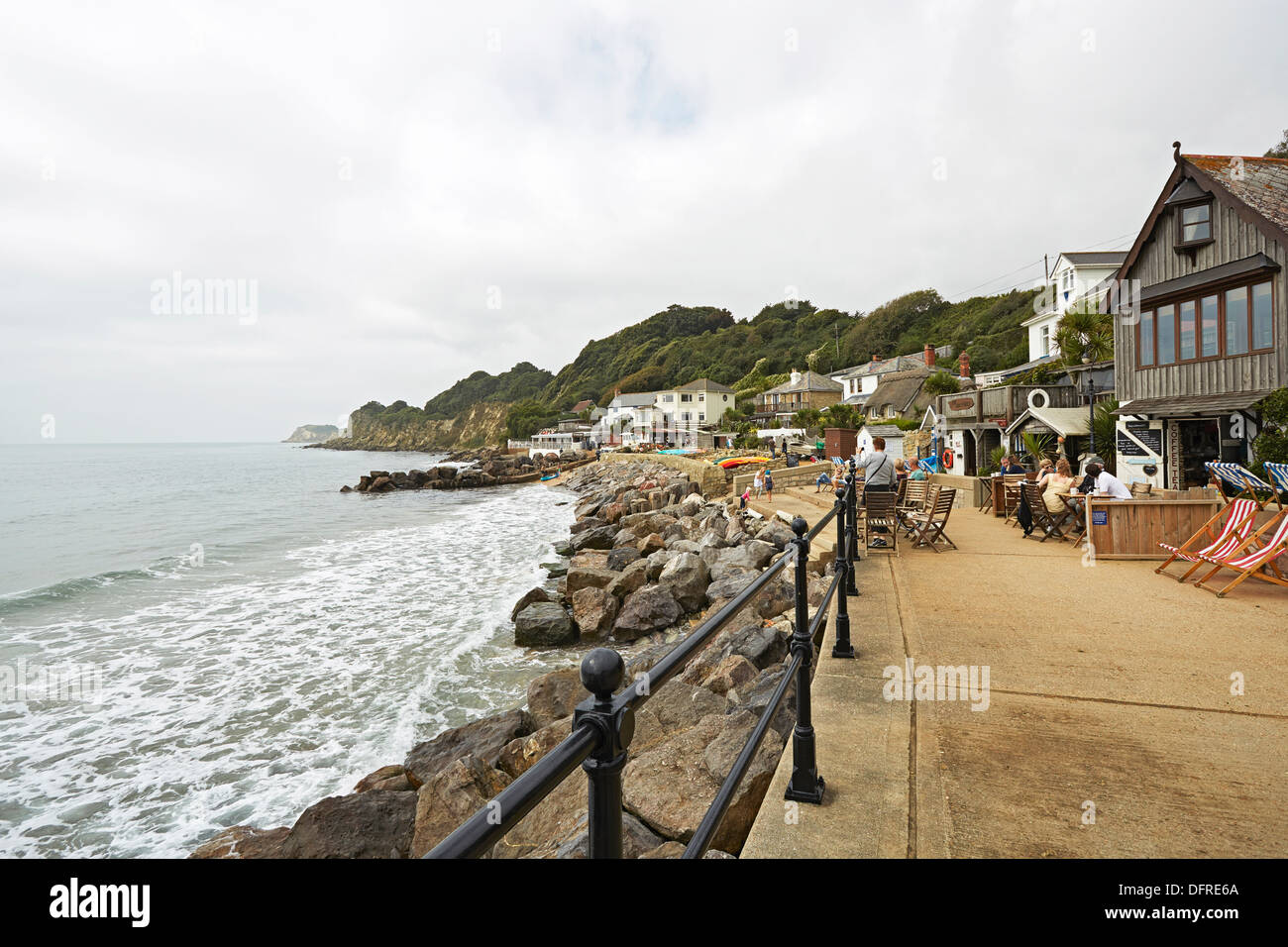 Isle of Wight Steephill Cove Ventnor Stock Photo Alamy