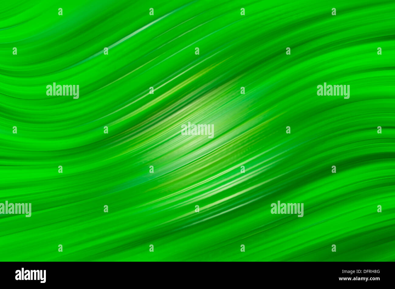 green abstract background, wavy lines Stock Photo - Alamy