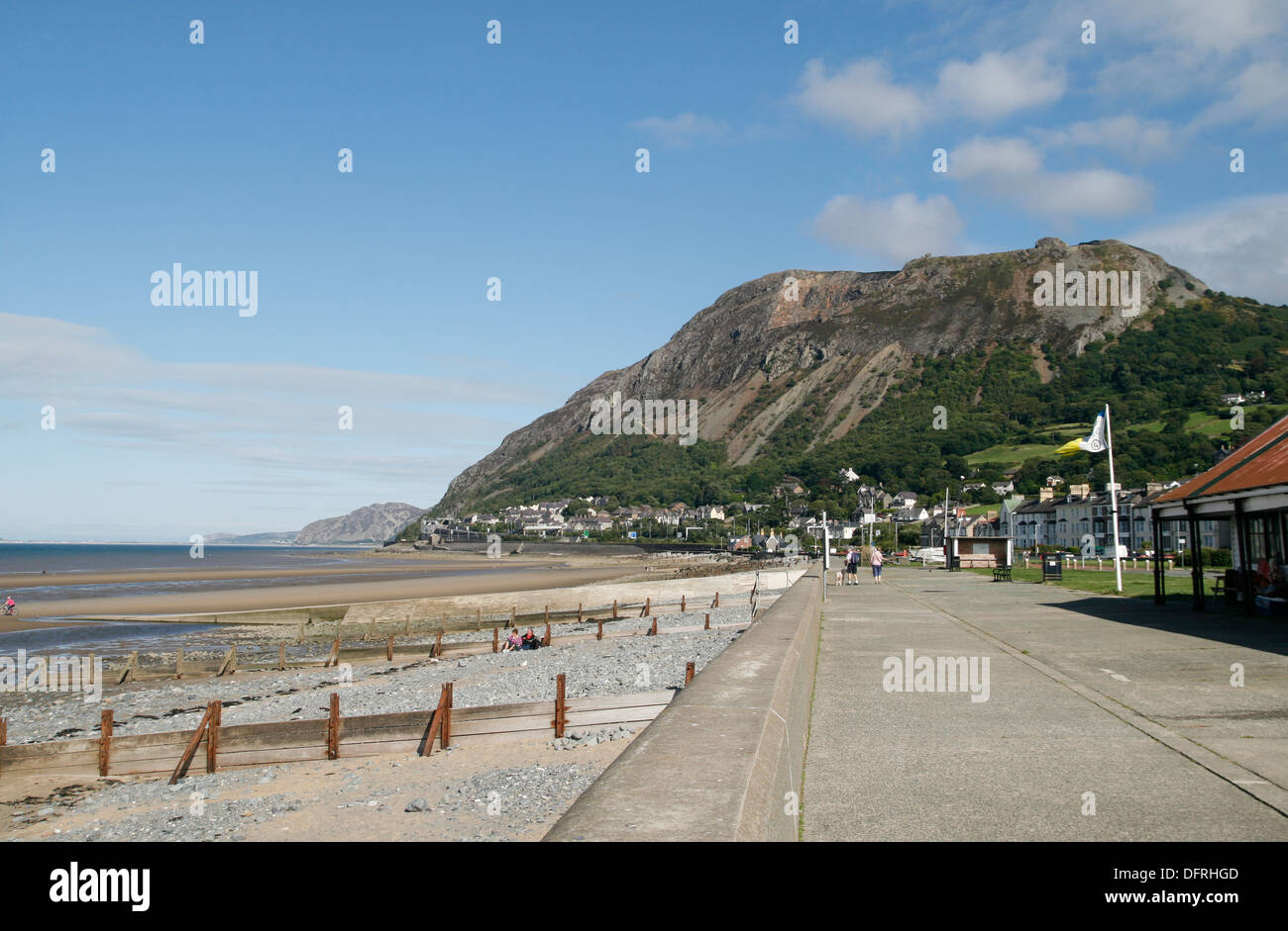 The Promenade And Beach Llanfairfechan Conwy Wales UK Stock Photo Alamy