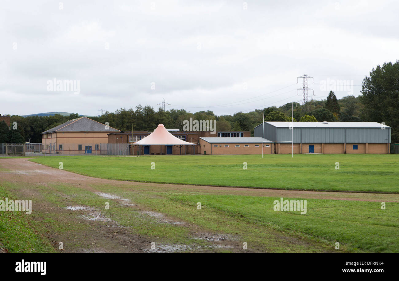 Y Pant School, Pontyclun Llantrisant Stock Photo Alamy