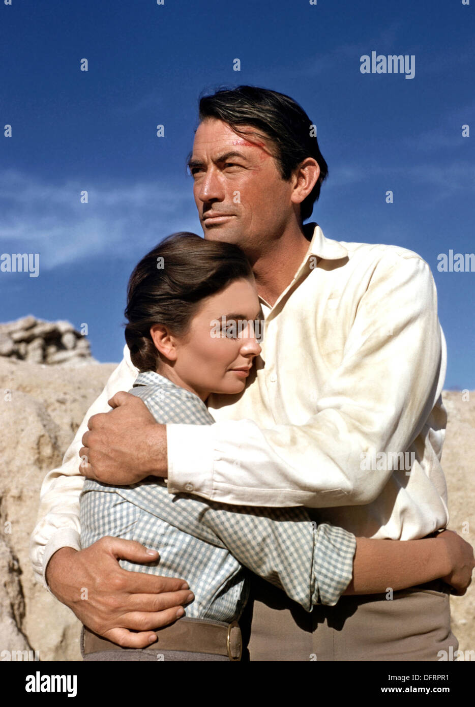 THE BIG COUNTRY 1958 United Artists film with Jean Simmons and Gregory Peck  Stock Photo - Alamy