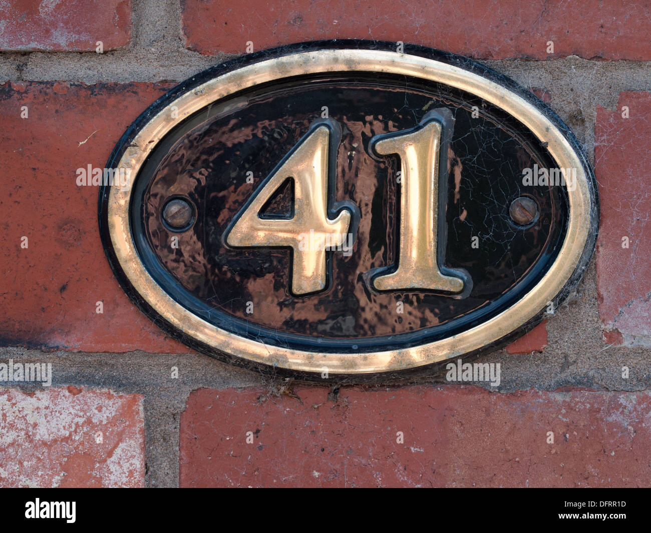 House Number 41 Hi Res Stock Photography And Images Alamy