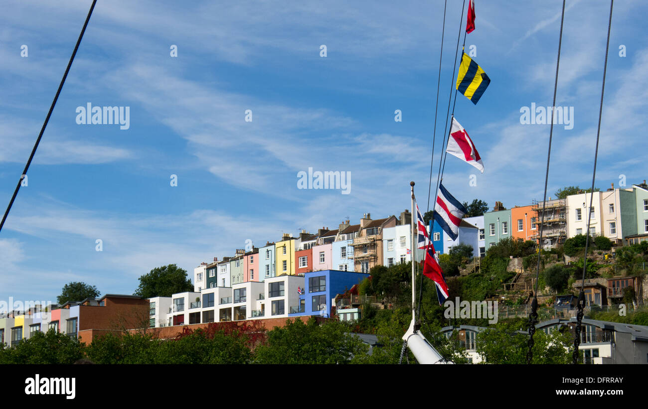 SS Great Britain and Hotwells, Bristol Stock Photo