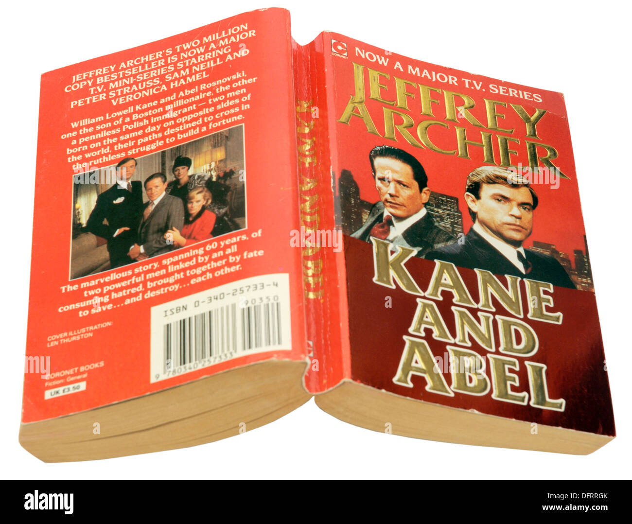 Kane and Abel by Jeffrey Archer Stock Photo