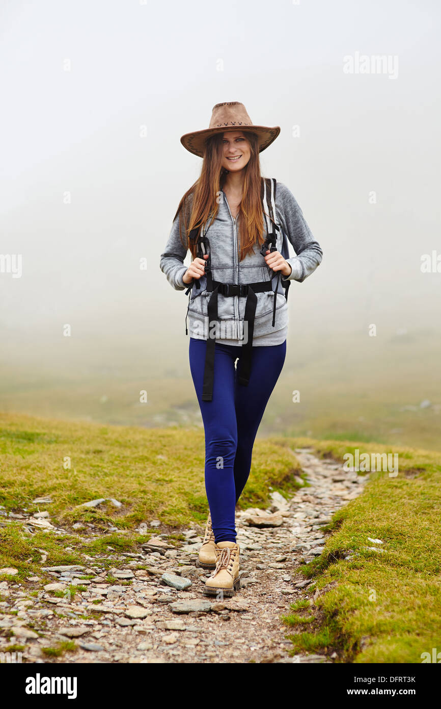 Female hiker hi-res stock photography and images - Alamy