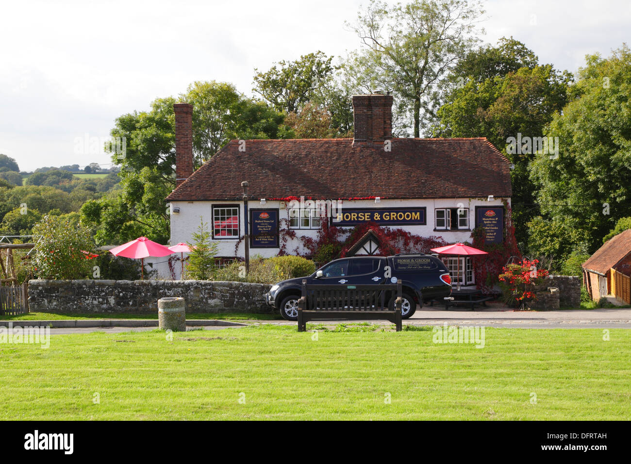 The Horse and Groom pub Rushlake Green East Sussex England UK Stock Photo