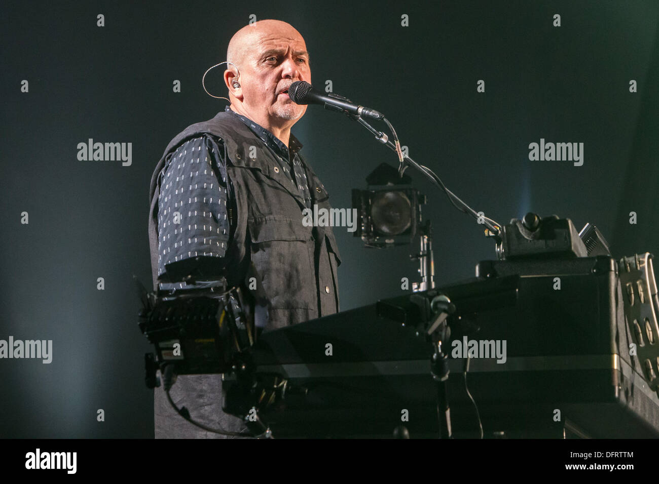 Assago Milan Italy. 07th October 2013. PETER GABRIEL performs live at