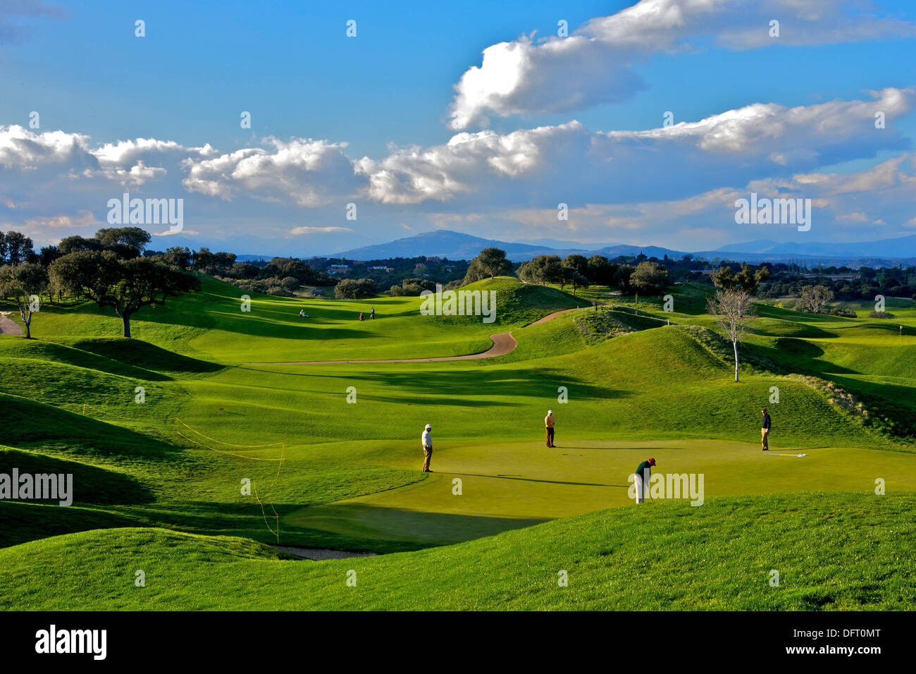 Golf course in Real Sociedad Hipica Española club de Campo, Madrid, Spain  Stock Photo - Alamy