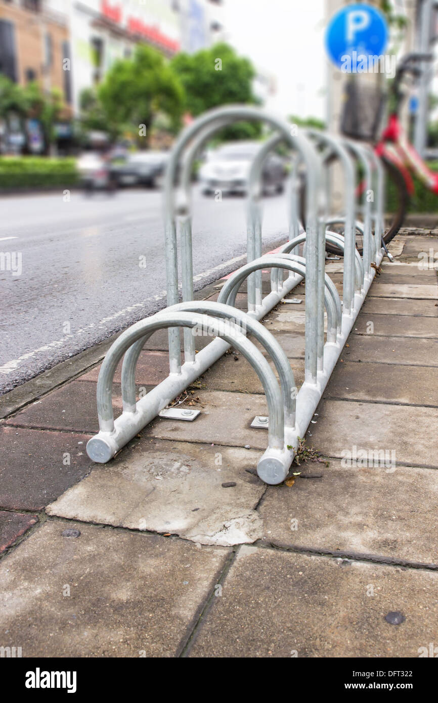 Bike parking rack hires stock photography and images Alamy