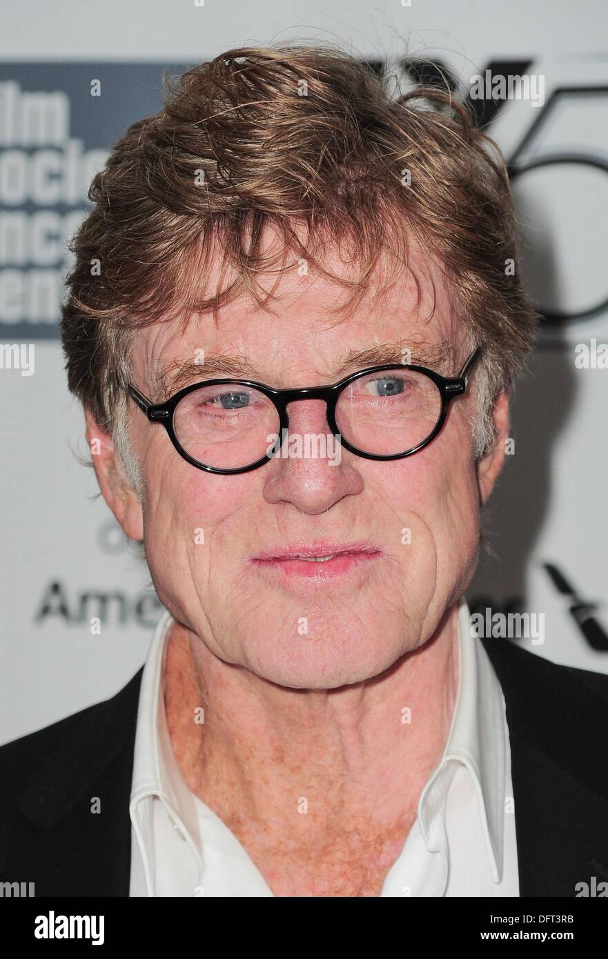 New York, NY, USA. 8th Oct, 2013. Robert Redford at arrivals for ALL IS