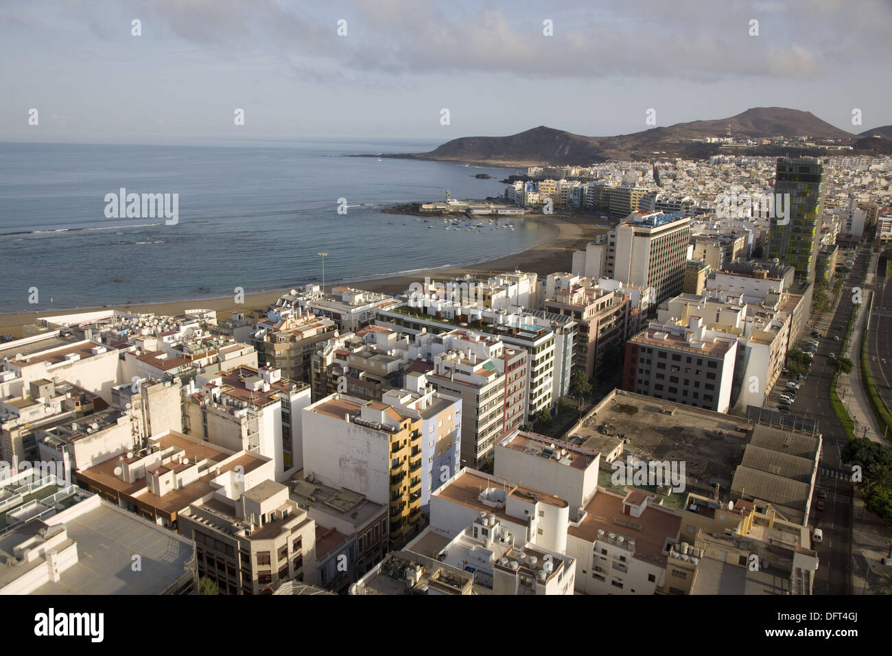 Playa de las canteras, Las Palmas de Gran Canaria, Gran Canaria, Canary